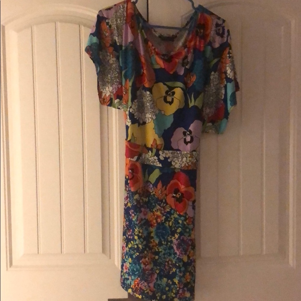 BCBGMaxAzria floral dress